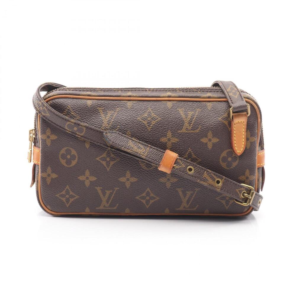 Louis Vuitton Marly Bandoulière Shoulder Bag/Handbag, Coated Canvas and Leath...